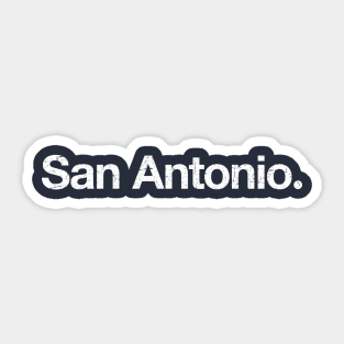 San Antonio. Sticker